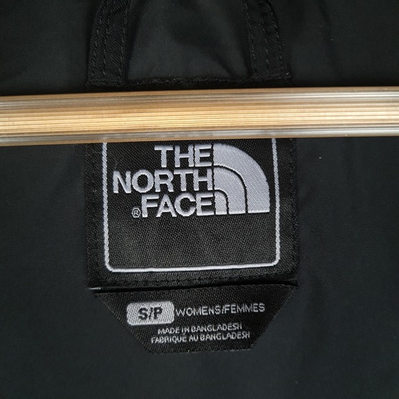 The North Face Vest Womens Small Black 600 Down Hooded Faux Fur Puffer Quilted - Picture 15 of 16